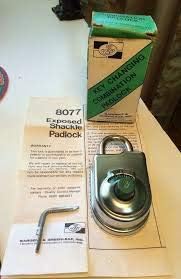 Sargent & Greenleaf 8077 High Security Combination Padlock