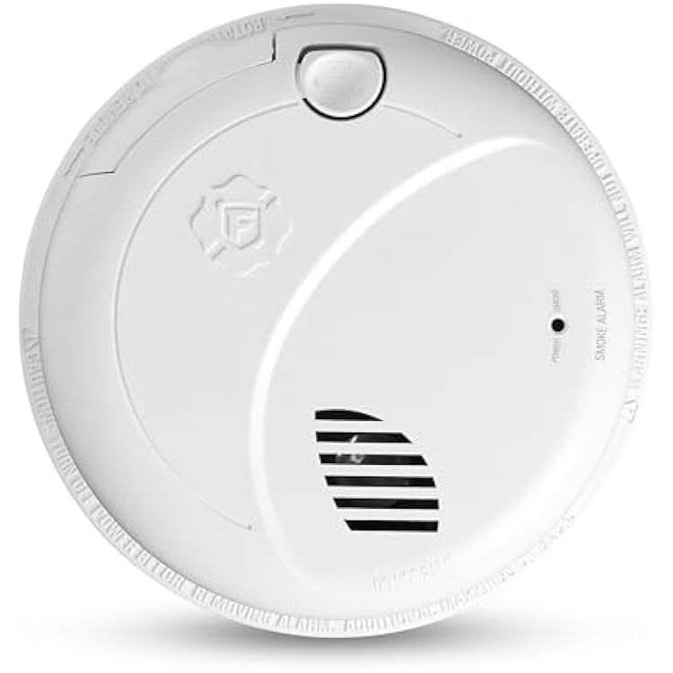 First Alert BRK Interconnect Hardwire Smoke Alarm with Battery Backup & Voice Alerts, 1-Pack