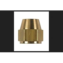 Jmf 47190 Flare Nut, Yellow Brass, 3/4"