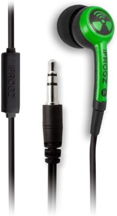 iFrogz EarPollution Plugz Earbuds with Mic - Lime