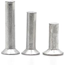 M2 M2.5 M3 M4 M5 M6 M8 Countersunk Head Rivets Aluminum Solid Rivet GB869(M4 20pcs,30mm)