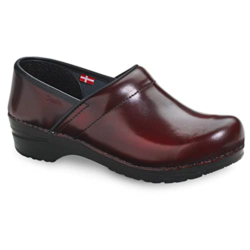 Sanita Pro Cabrio Professional Clogs for Men - Arch Support, Durable, Closed-Back Slip-On Shoes