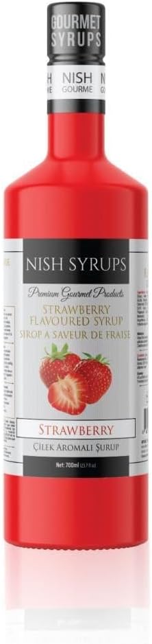 Nish Strawberry Flavored Syrup 700 Ml