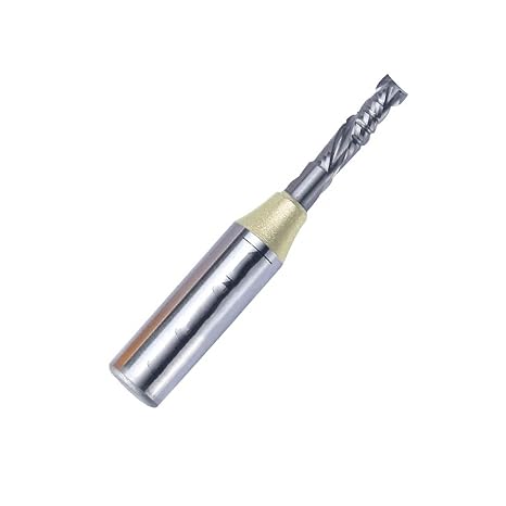 6mm 8mm Shank Arden Compound Spiral Router Bit Carbide CNC Router Bits Woodworking Milling Cutter for Double Veneer Cutting Knife(4006268)