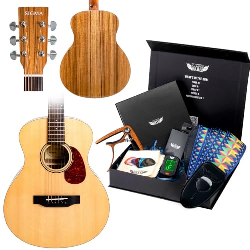 SIGMA 40 OOO Acoustic Guitar  Stage Rocker Guitar Accessories Gift Box