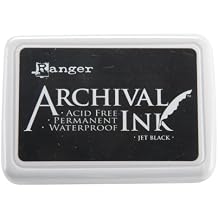 Ranger, Archival Ink Pad, 0, Jet Black (789541031468)