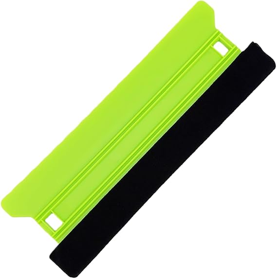 1 Pc Large Plastic Squeegee, Felt Edge Vinyl Applicator Wallpaper Smoother, Window Tint Tool for Cars Wrap Windows Cleaning Dust Removal​