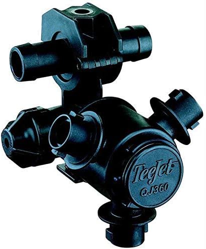 TeeJet 3/4" 3-Outlet Double Nozzle Body for Dry Booms QJ363C-750-2-NY (Pack of 6)