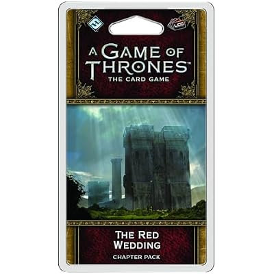 A Game of Thrones The Card Game 2nd Edition The Red Wedding CHAPTER PACK | Strategy Game for Adults and Teens | Ages 14 and up | 2-4 Players | Average Playtime 1-2 Hours | Made by Fantasy Flight Games