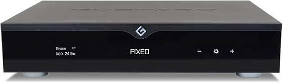 Gustard R30 Fully-Discrete R2R Network Streamer DAC - True 1-bit DSD decoding, FPGA-Based Clock Management, a self-Developed Network Bridge, and a Discrete Class-A Analog Output Stage (Black)