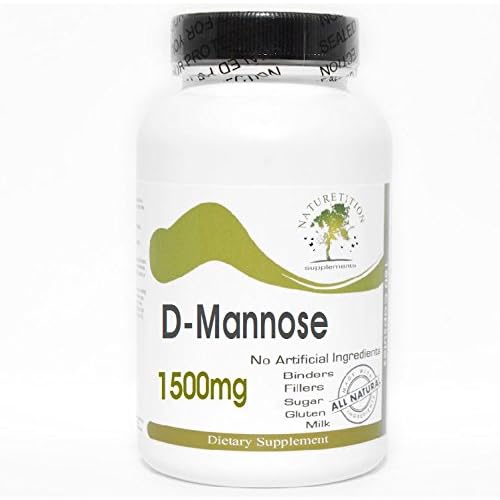 D-Mannose 1500mg  180 Capsules  Pure  by PureControl Supplements