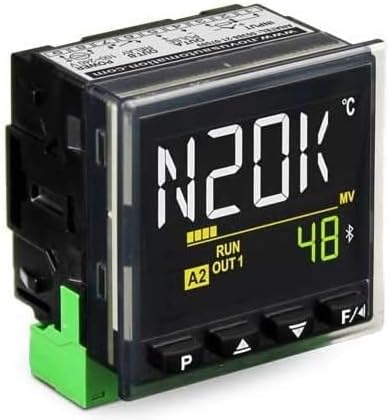 Universal 1/16 DIN USB LCD PID Temperature Controller, w/ Bluetooth, Ramp Soak, Timer, N20K48