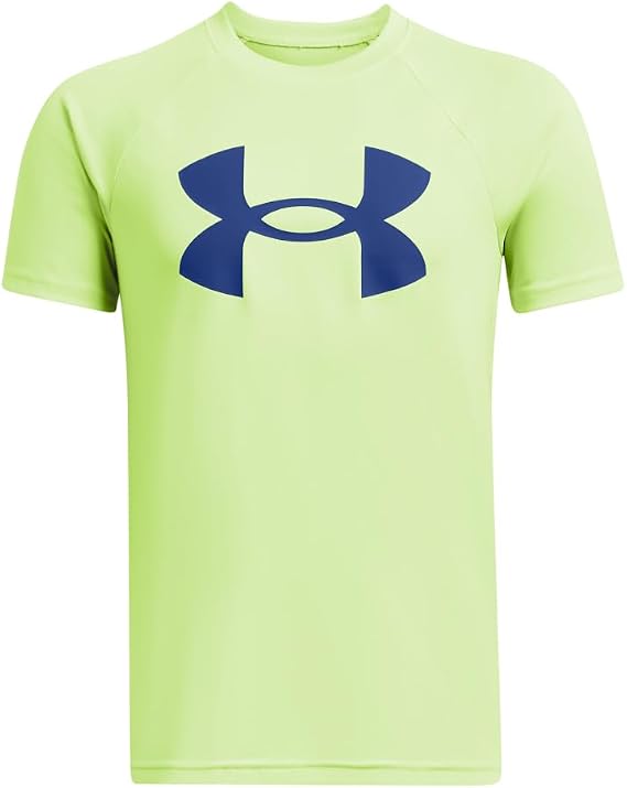 Under Armour Boys' Tech Hybrid Printed Fill Short-Sleeve T-Shirt