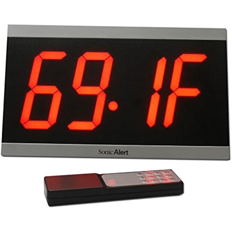 Sonic Alert Big Display Max, BlackRed