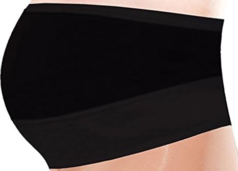 Preggers Maternity Support Band (Black, Medium)
