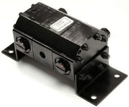 Concentric Rotary Flow Dividers Valve 1300635: 0.258 CID Per Section, 2.5-5 GPM Flow, Inlet/Outlet: 3000/3500 PSI, 4500 RPM, 2 Sections, SAE #8 In Port and SAE #8 Out Port, 250973
