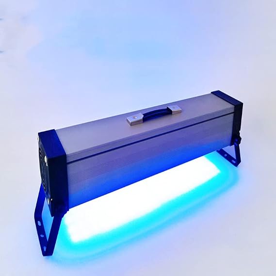 405nm UV LED Resin Curing Lamp 365nm 395nm Ultraviolet Light PCB Solder Glue Inkjet Varnish Paint Screen Printing Paint Curing(405nm)