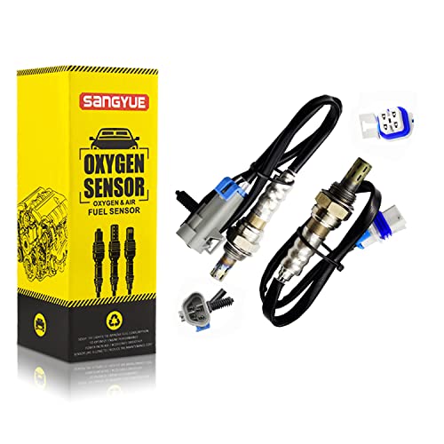 2X Oxygen Sensor 1 & 2 for Hummer H3 2006 3.5L Upstream  Downstream