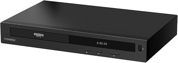 Krovatar 4K UHD Blu-ray Disc Player with Bluetooth Function