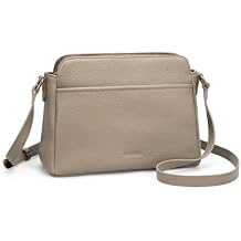 befen Anti-theft Crossbody Bag for Women Genuine Leather, Small Cross Body Shoulder Handbags with RFID Card Slots