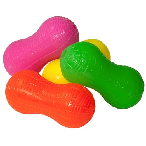 Ruff Dawg Peanut Floating, Bouncy Fetch Toy for Medium to Large Dogs Treat-Fillable & Interactive for Outdoor Play, Teething Relief & Exercise