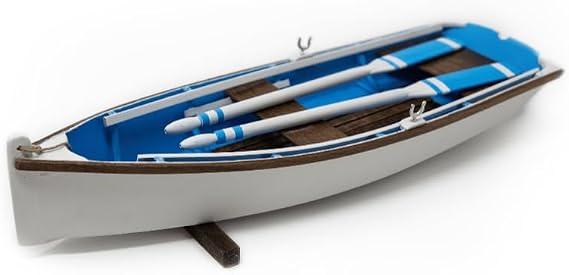 Midwest The Skiff 1:12 Scale - MID967 Ship Wooden Ship Model Building Kit for Adults DIY Woodcraft Self Assembly