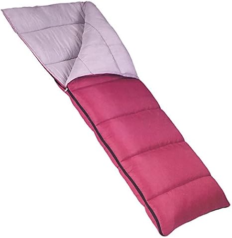 75.0 x 33.0 Inches Aldi Summer 40 Degree Red Sleeping Bag