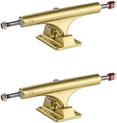 Ace Trucks MFG Skateboard Trucks AF1 Gold 66 (9.0" Inch Axle) Pair
