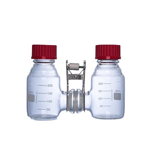 Microbial Fuel Cell Reactor Dual Chamber MFC Electrolysis Cell 250ml