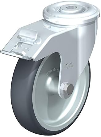 Blickle LER-TPA 127G-FI Swivel Caster, 4.92" Wheel Diameter, 275 lb. Load Capacity
