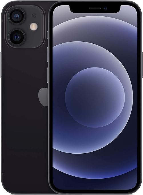 Apple iPhone 12 Mini, US Version, 128GB, Black for AT&T Renewed Premium