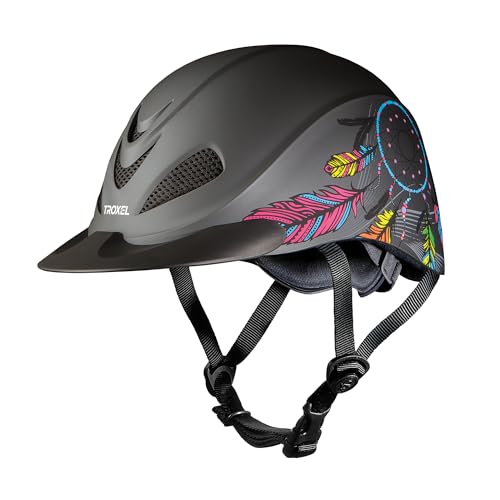Troxel Rebel Bold Horse Riding Helmet, Low-Profile, Light, Adjustable Design, Safety Horseback Riding Gear