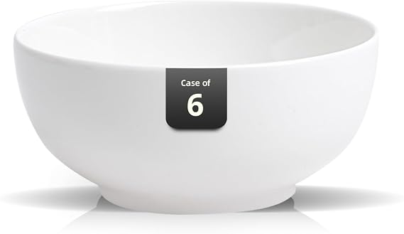 Bone China Coupe Shape Han Style Bowl 5.5inch, Case of 6