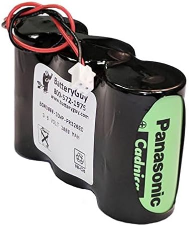 BatteryGuy PLC-N3000CR-3YA Replacement 3.6V 3000mAh Nickel Cadmium Battery Brand Equivalent (Rechargeable)