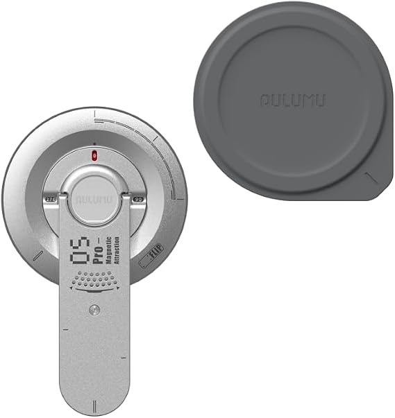 Aulumu G05 Pro Multifunctional MagSafe Stand Silver + AC01 MagSafe Seal Grey - MagSafe Compatible Bundle