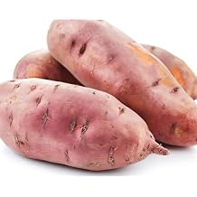 Organic Garnet Seed Sweet Potatoes Non GMO for Planting or Cooking, New Crop 3 lbs