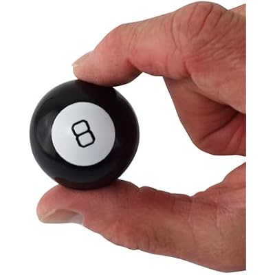 Worlds Smallest Magic 8 Ball, Classic Black