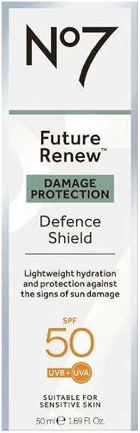 No7 Stiefel No7 Future Renew Damage Protection Defence Shield LSF50