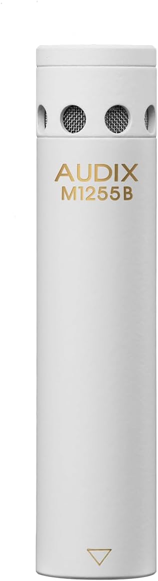 AUDIX M1255BW Miniature High-Output Cardioid Condenser Microphone - White