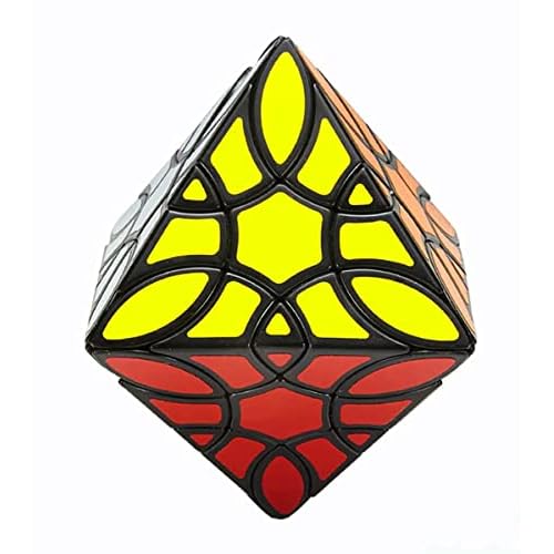 Willking Clover Octahedron Cube 8-Axis Magic Speed Cube Brain Teasers Puzzle Toys
