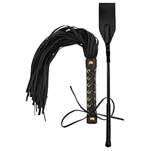 RIDIN Horse Crop 18" and Horse Whip 18" Set - Faux Leather Equestrian Whip Horse Set - Equestrian Flogger Horse Paddle Kit