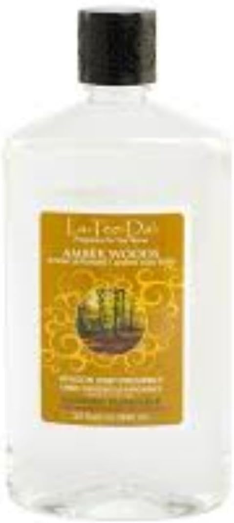 La-Tee-Da Effusion and Fragrance Lamp Oil Refills - 32 oz - Amber Woods