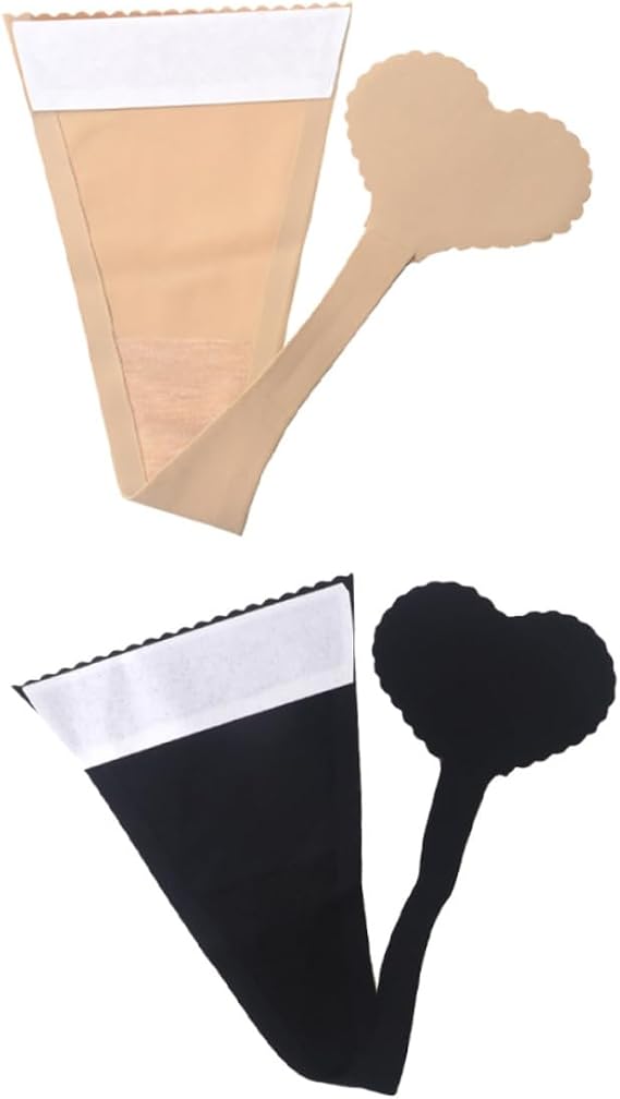 2pcs Women's Invisible Thong on Underwear Panty for Women Seamless Thong Graceling Invisible