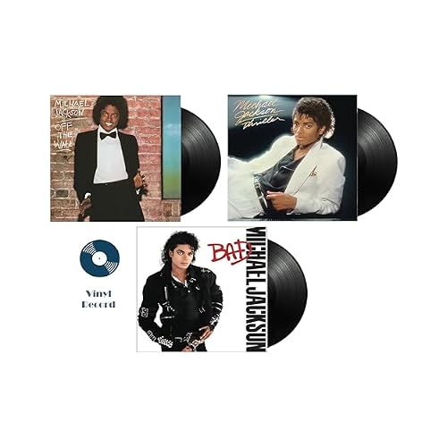 Off The Wall + Thriller + Bad Michael Jackson 1979 - 1987 Collection 3-Pack