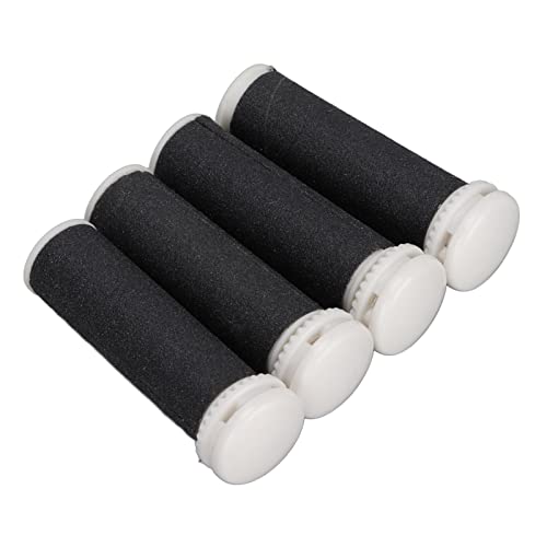 4Pcs Electric Foot Filer Rollers, ABS Electric Foot Grinder Accessories Grinding Head, 2in Foot Callus Remover Replacement Heads, Micro Pedi Replacement Rollers for Removing Dead Skin