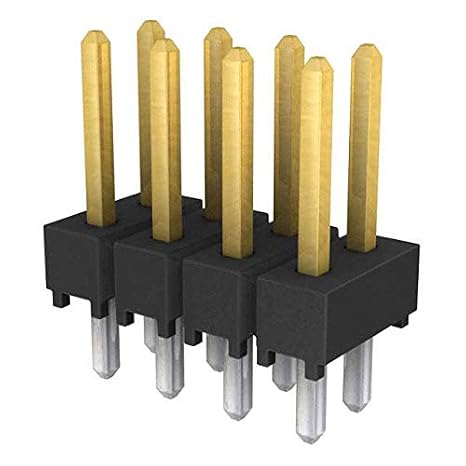 SAMTEC - TSW-104-07-L-D - Conn Header VERT 8POS 2.54MM (Pack of 150)