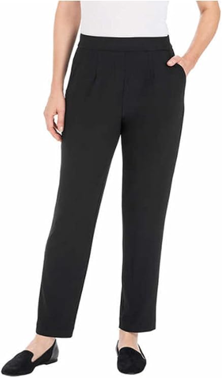 Hilary Radley Ladies' Pull-On Pant with Tummy Control