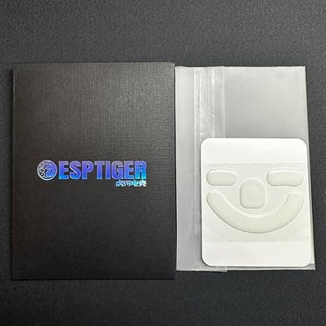 Gaming Mouse Skates ICE - V2 Skates for DeathAdder V3 Pro Mouse Feet 2.5D Edge Treatment Smooth PTFE Material 3M Adhesive - White | PTFE 2.5D Edge Treatment Smooth Glide Replacement Upgrade Feet Improved Mouse Precision Low Friction 3M Adhesive