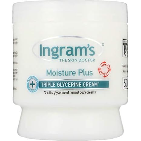 Ingrams Body Creams - 500ml (Moisture Plus Triple Glycerine)