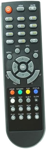 Hotsmtbang Replacement Remote Control Compatible for Opticum Orton Digiline Globo 4000 4000A 4000TS TV Telekarta Conax Satellite Receiver
